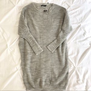 Grey Sweater Dress